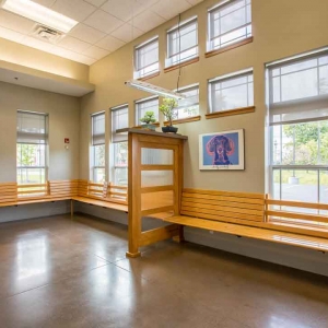 Waiting Area at Jefferson Veterinary Hospital